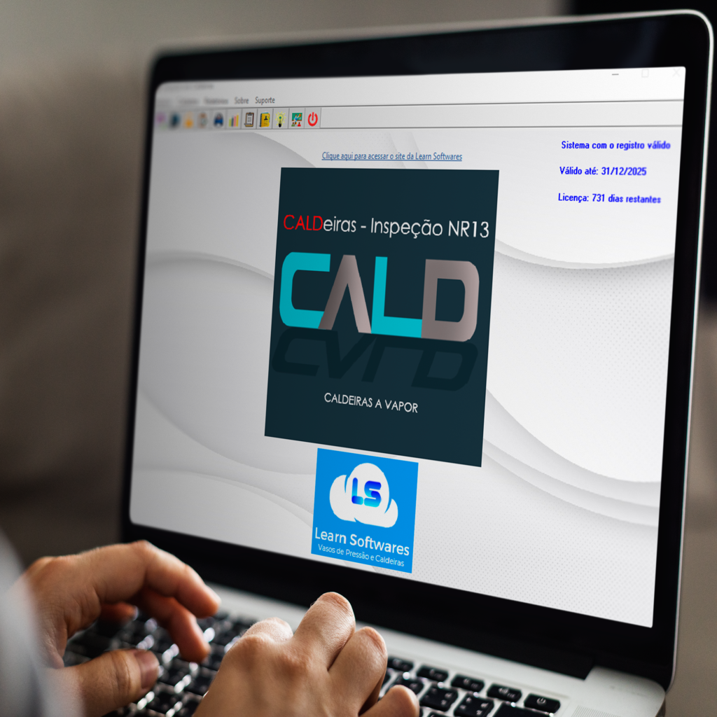 Cald Incursion Software NR13 CALD 1.0 para Caldeiras - Learn Softwares